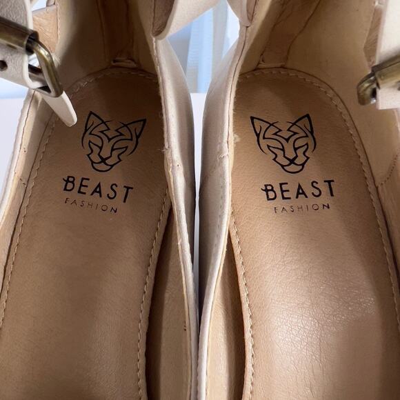 Beast women’s heels butter cream  sz. 6M #S220 - Picture 4 of 15